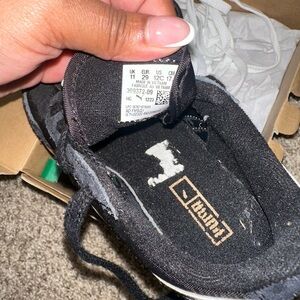 Puma Black Sneakers Slip-On Casual